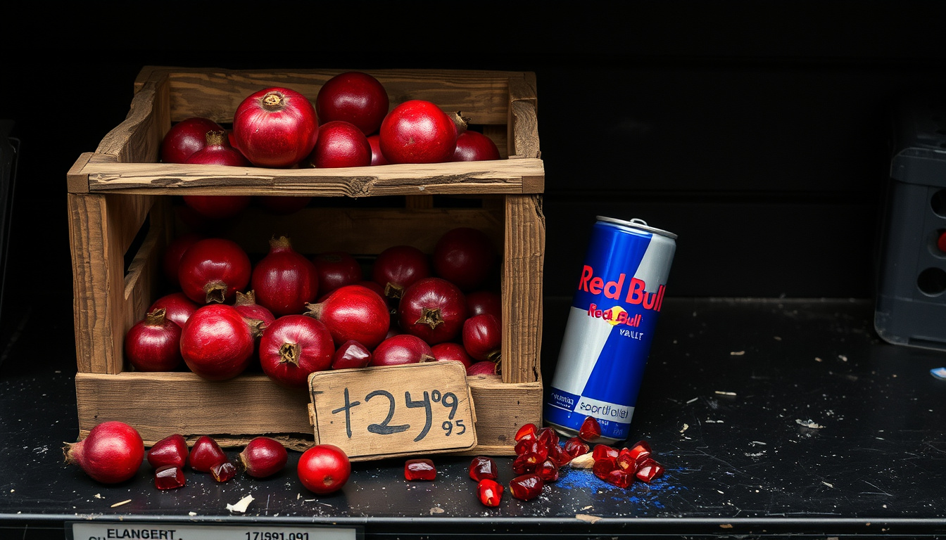 Granaattiomena Red Bull: Onko se lopetettu? Faktoja ja myyttejä