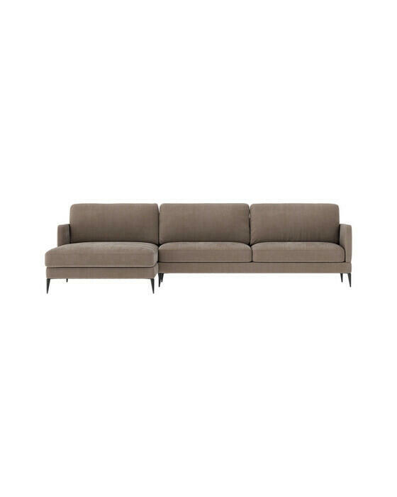 Andorra loungesohva gabby taupe